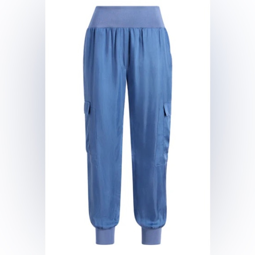 Cinq A Sept Giles Pant- in Blue Corn